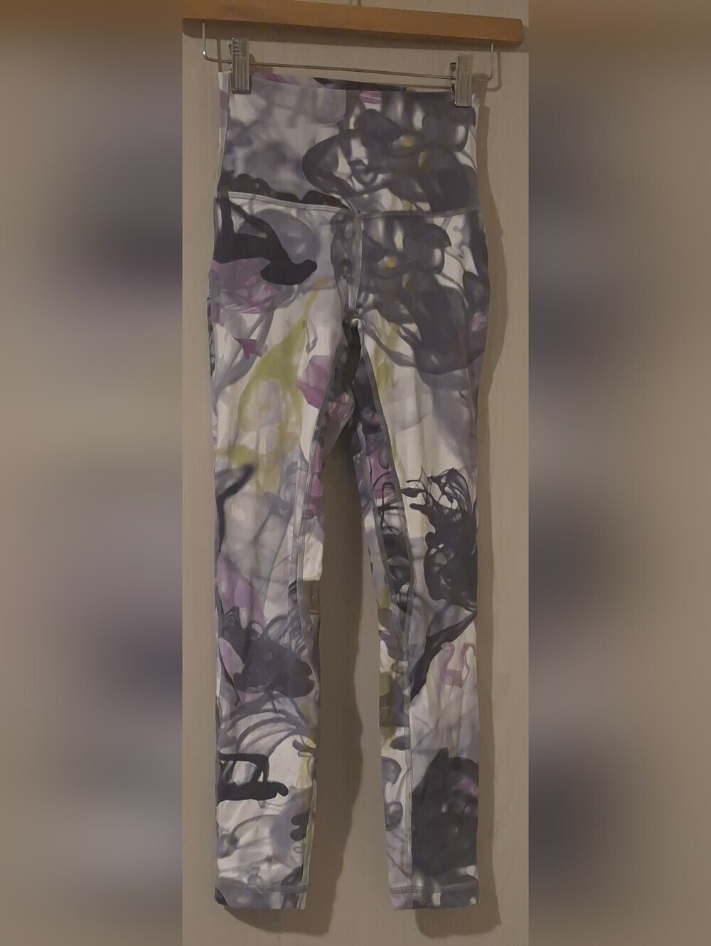 Lululemon Align High-Rise Pant 25" | Throwback Print Unicorn Throwback White